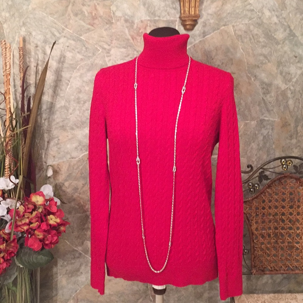 Talbots 🌹stunning pullover sweater top tunic